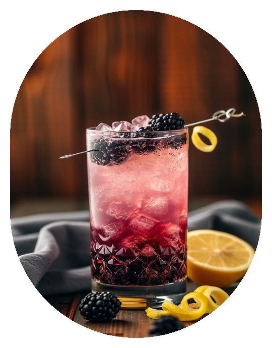 he Classic Blackberry Bramble - Garnishes and Dreams