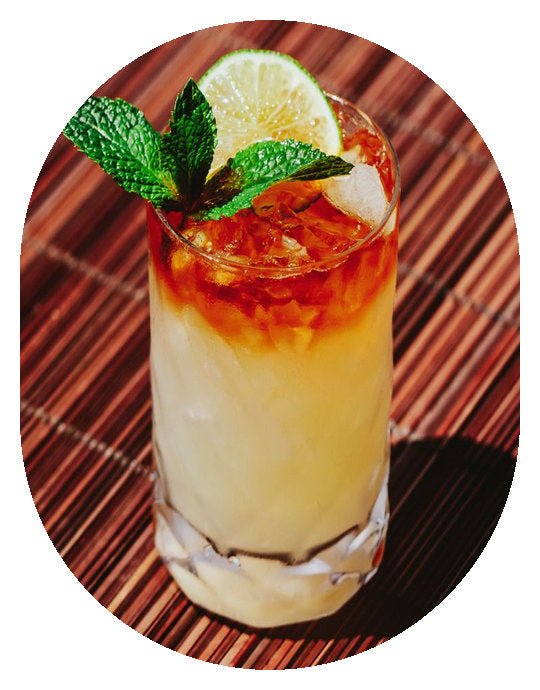 The Authentic Classic Mai Tai - Garnishes and Dreams