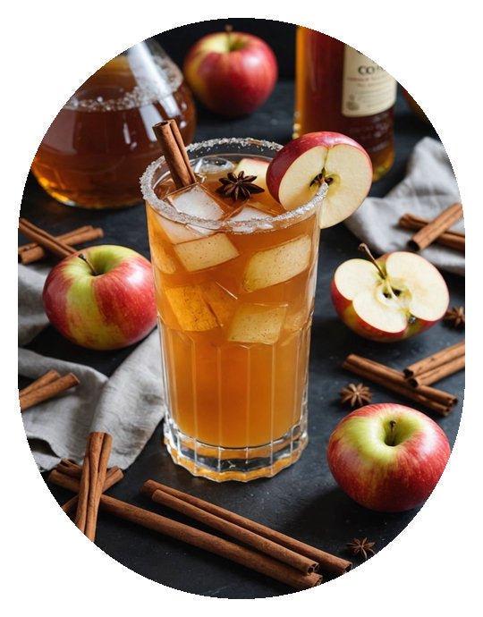 Spiced Autumn Apple Cider - Garnishes and Dreams
