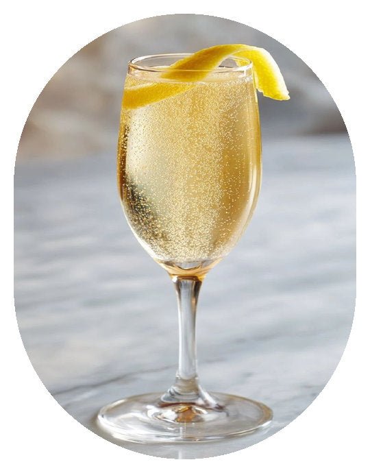 Elegant Champagne Elderflower - Garnishes and Dreams