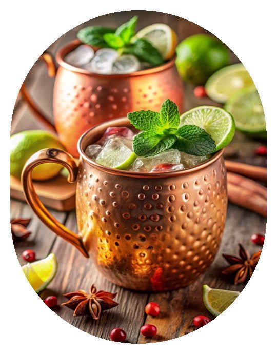 The Authentic Copper Mug Moscow Mule - Garnishes and Dreams