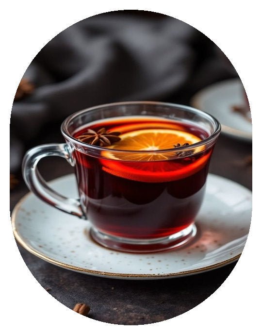 Cozy Mulled Wine Delight - Garnishes and Dreams