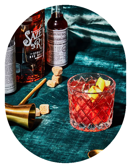 The Authentic New Orleans Sazerac - Garnishes and Dreams