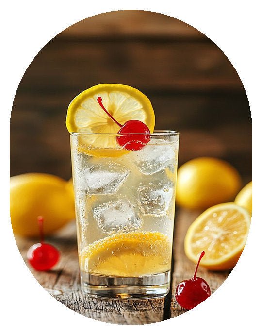 The Refreshing Original Tom Collins - Garnishes and Dreams