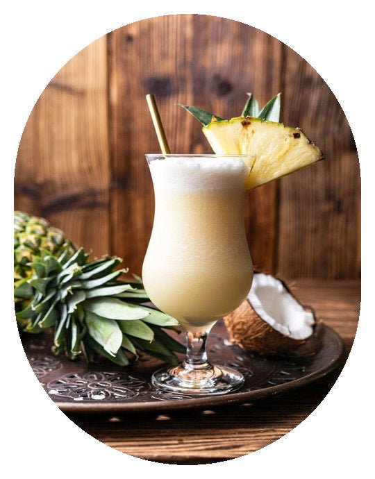 The Tropical Passion Colada - Garnishes and Dreams