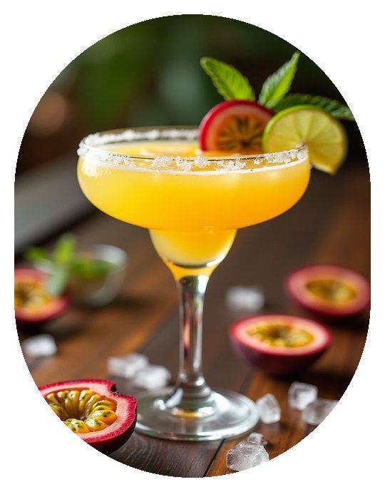 The Spicy Passion Fruit Margarita - Garnishes and Dreams