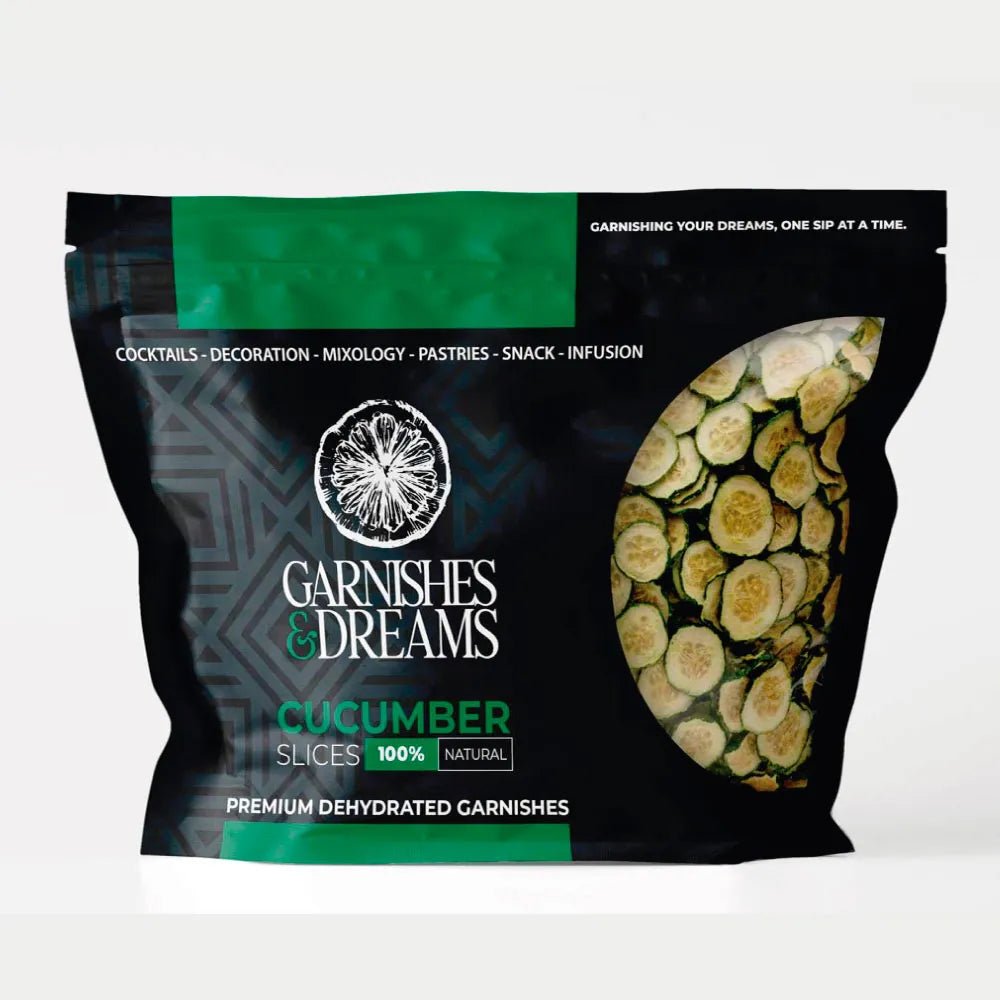 Cucumber Chips - Garnishes and Dreams