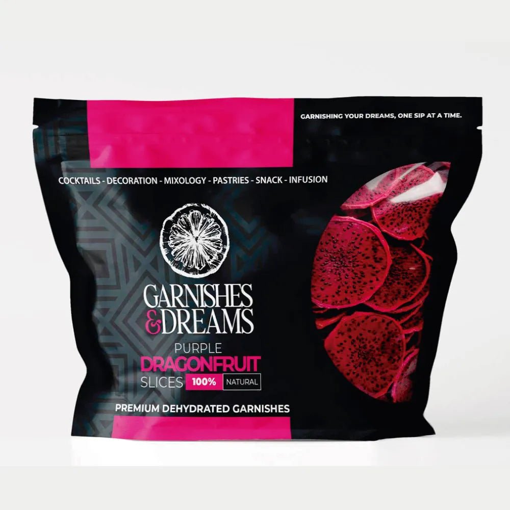 Purple Dragon Fruit - Garnishes and Dreams