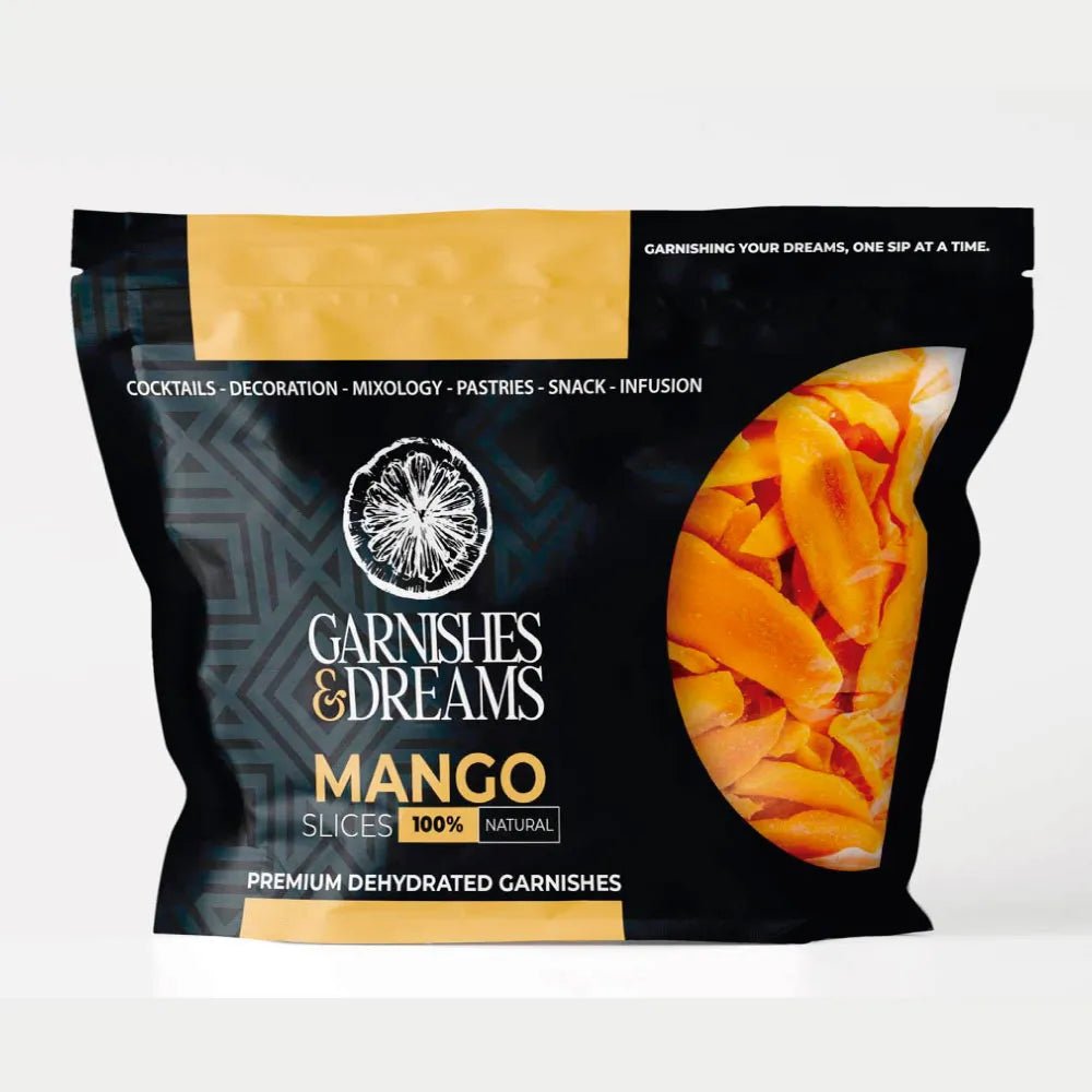 Mango Slices - Garnishes and Dreams