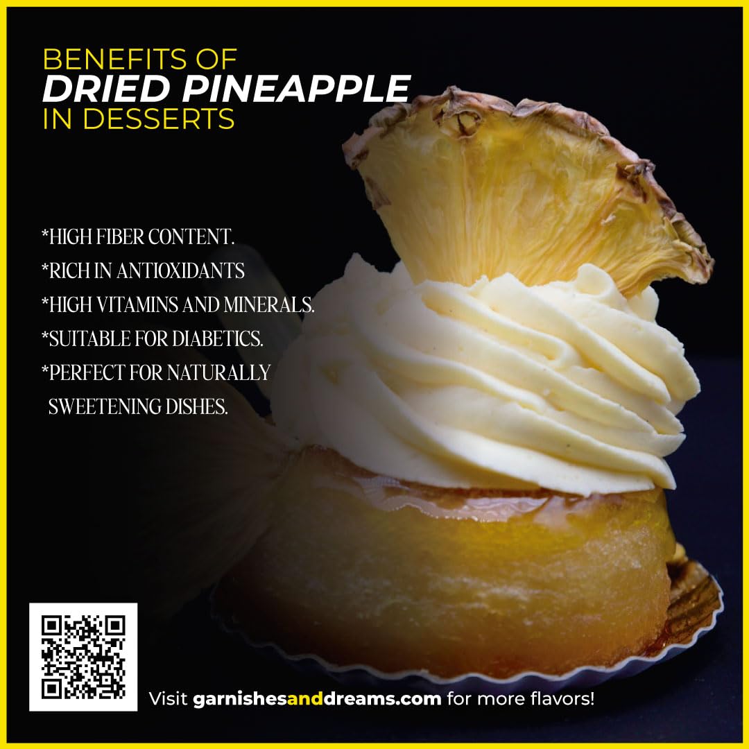 Pineapple Half Slices - Garnishes and Dreams