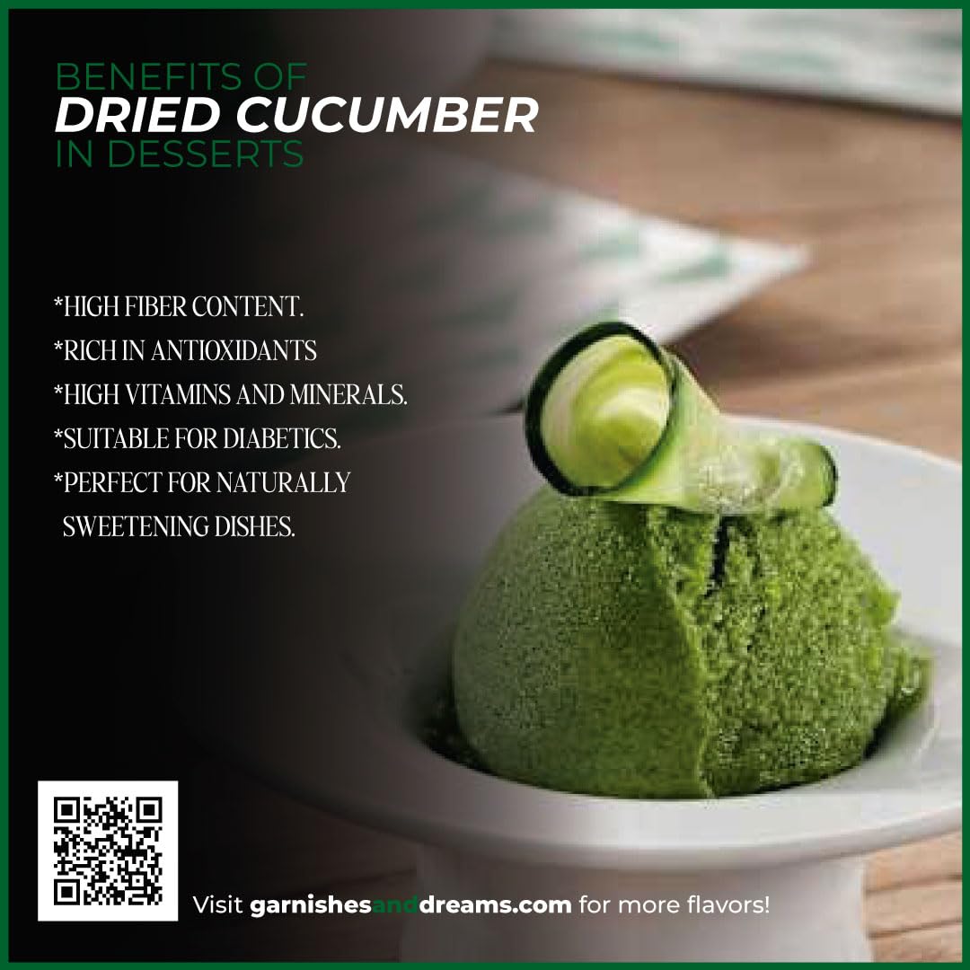 Cucumber Chips - Garnishes and Dreams