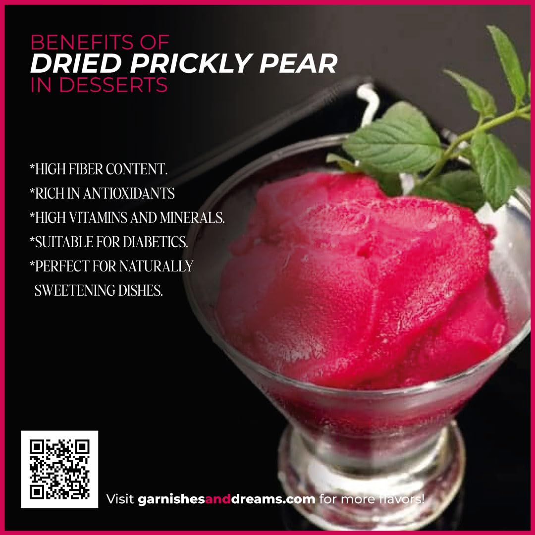 Prickly Pear Slices - Garnishes and Dreams