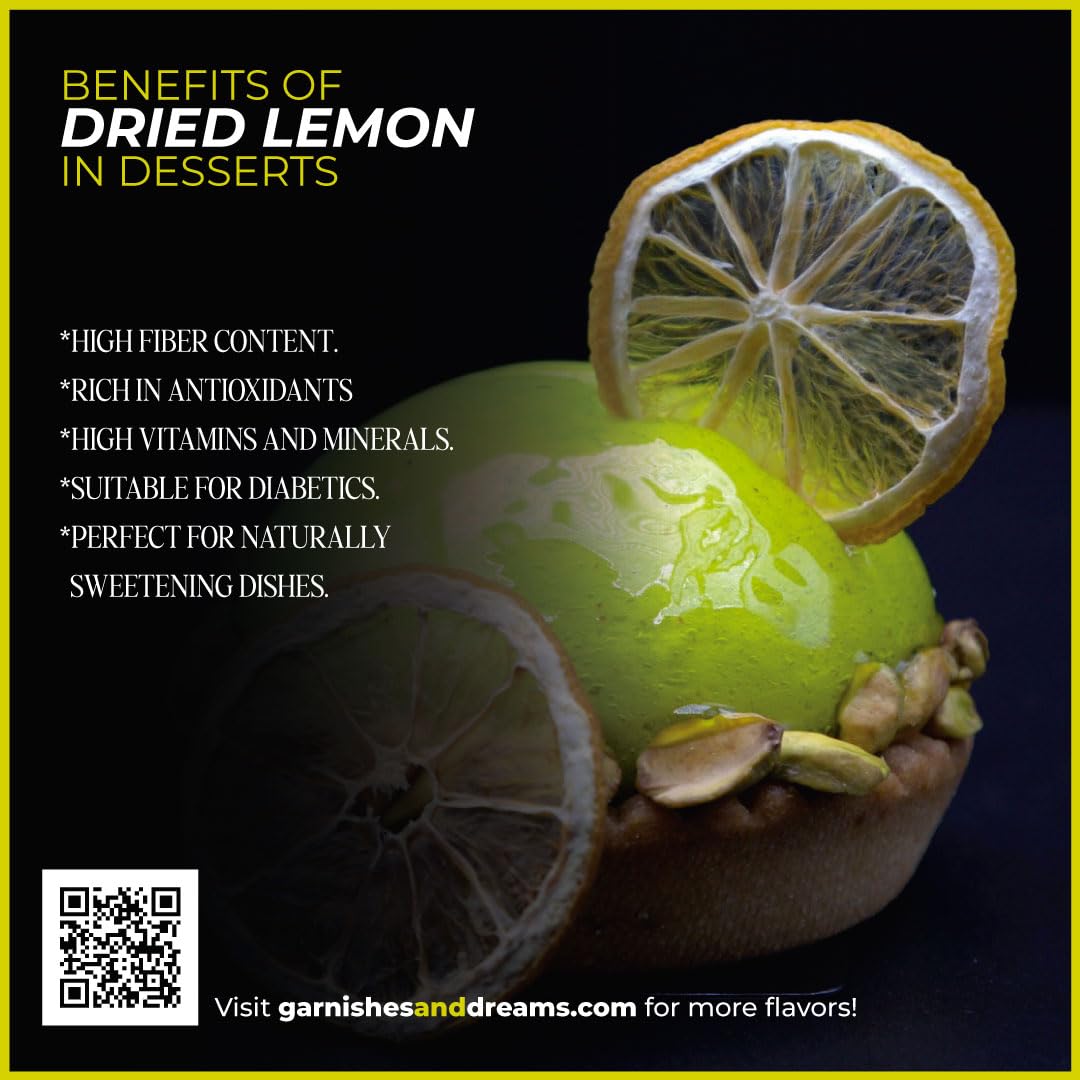 Yellow Lemon Slices - Garnishes and Dreams