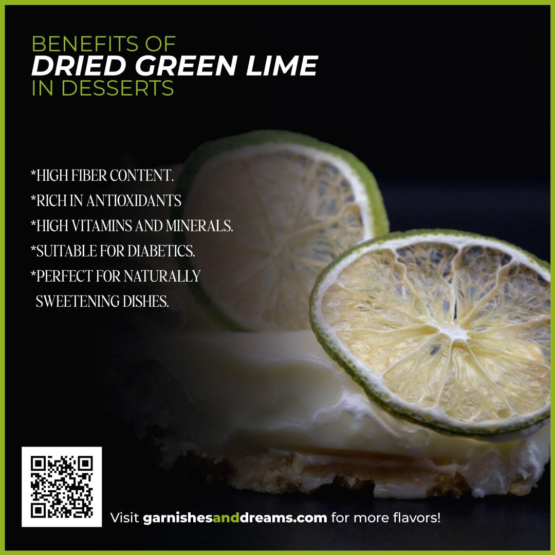 Green Lime Slices - Garnishes and Dreams