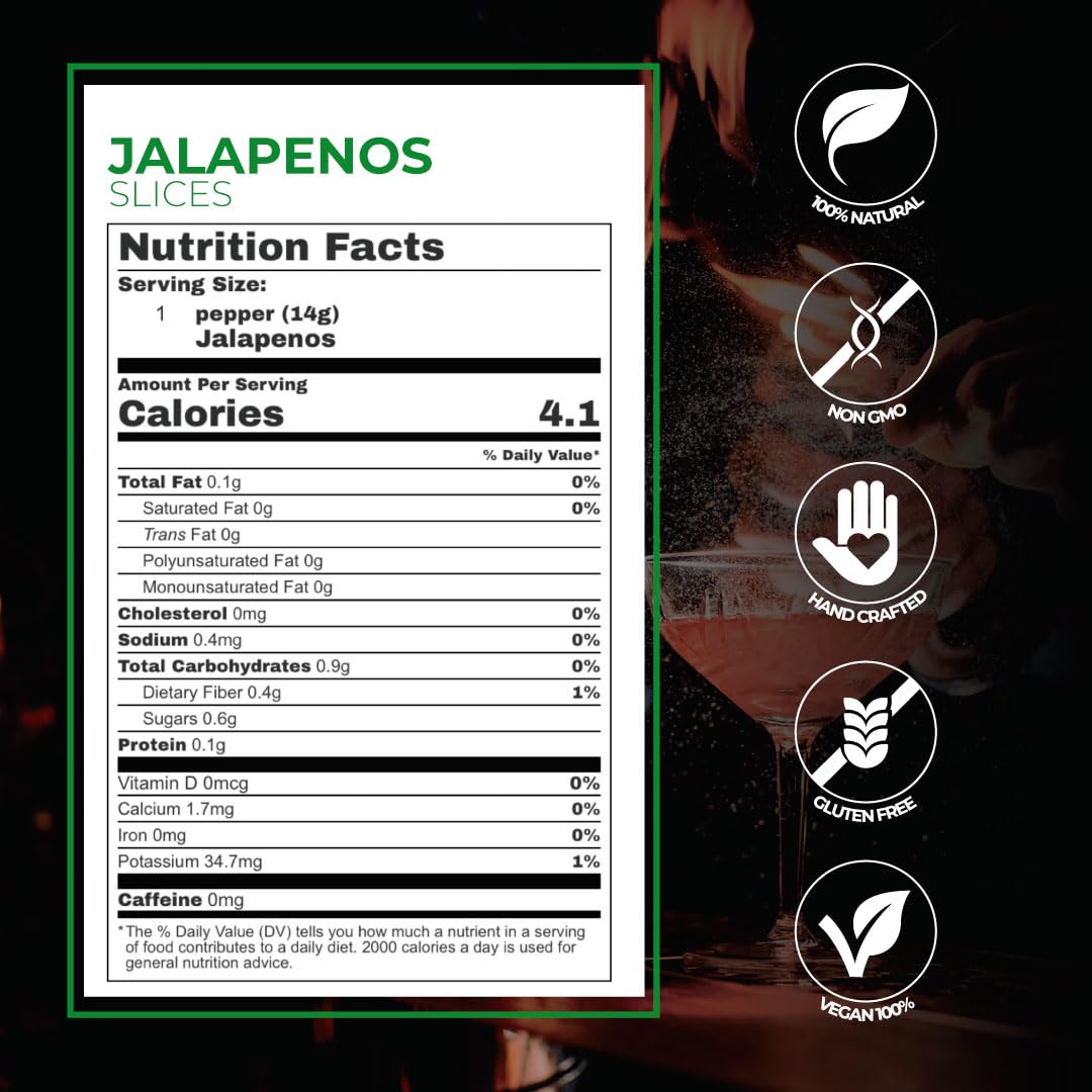 Jalapeño Halfs - Garnishes and Dreams