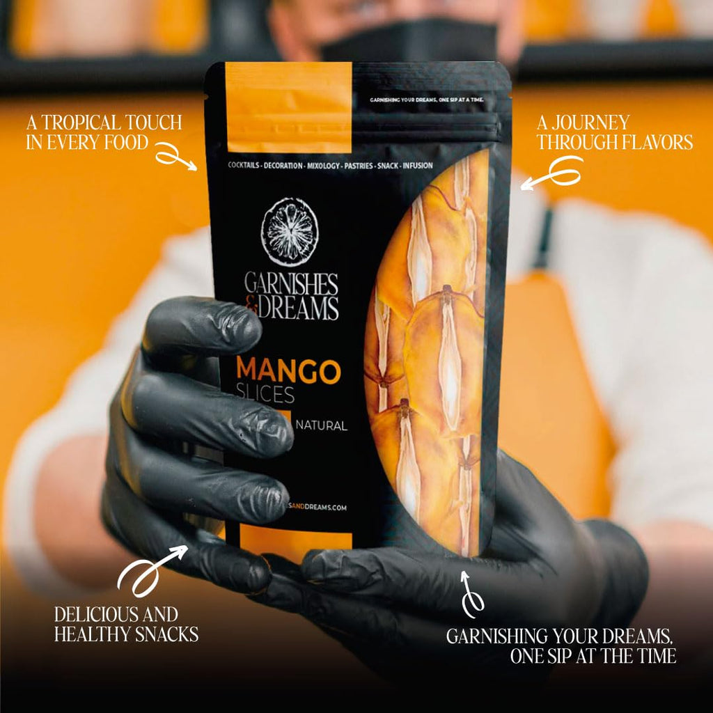 Mango Slices - Garnishes and Dreams