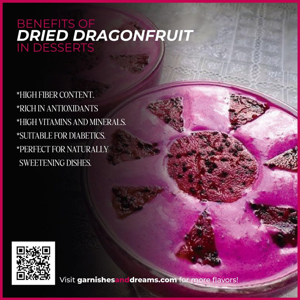 Purple Dragon Fruit - Garnishes and Dreams