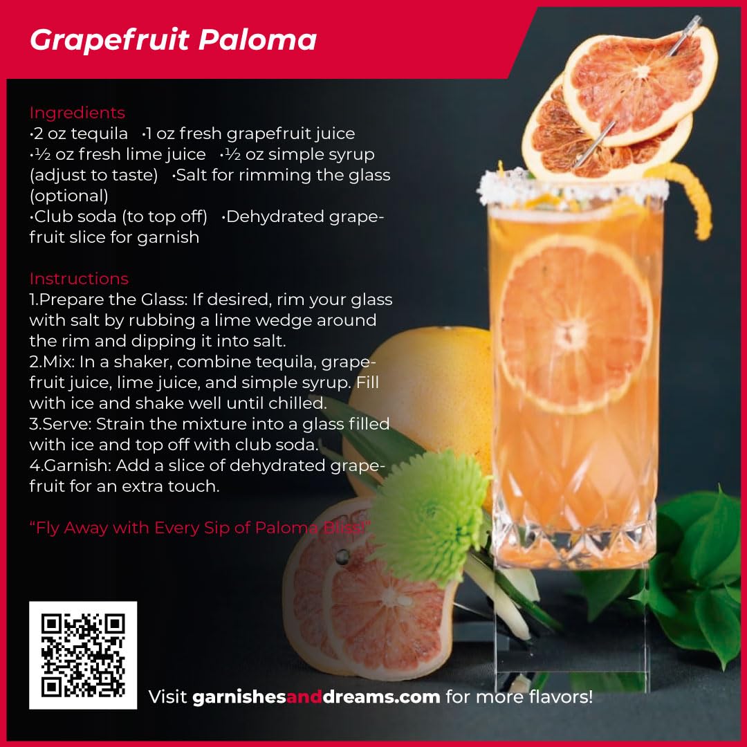 Grapefruit Slices - Garnishes and Dreams