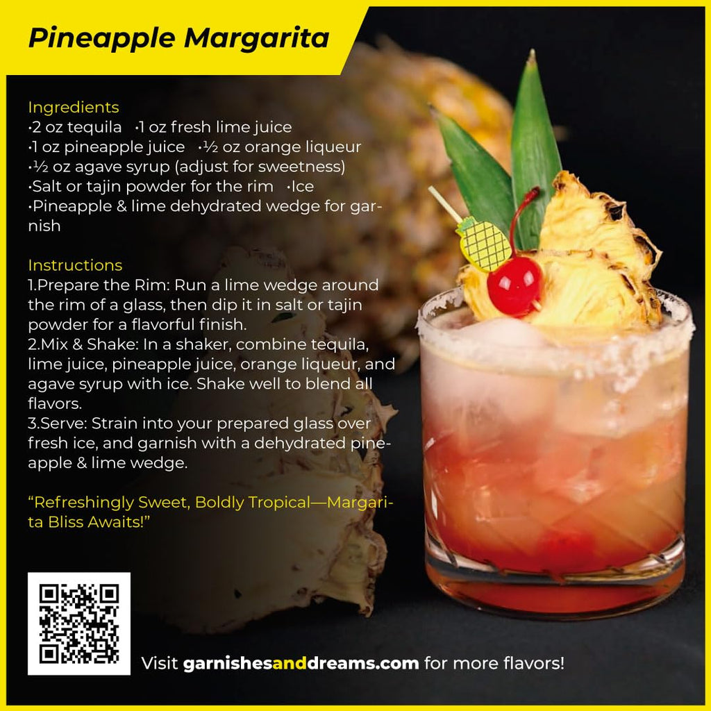 Pineapple Wheels - Garnishes and Dreams
