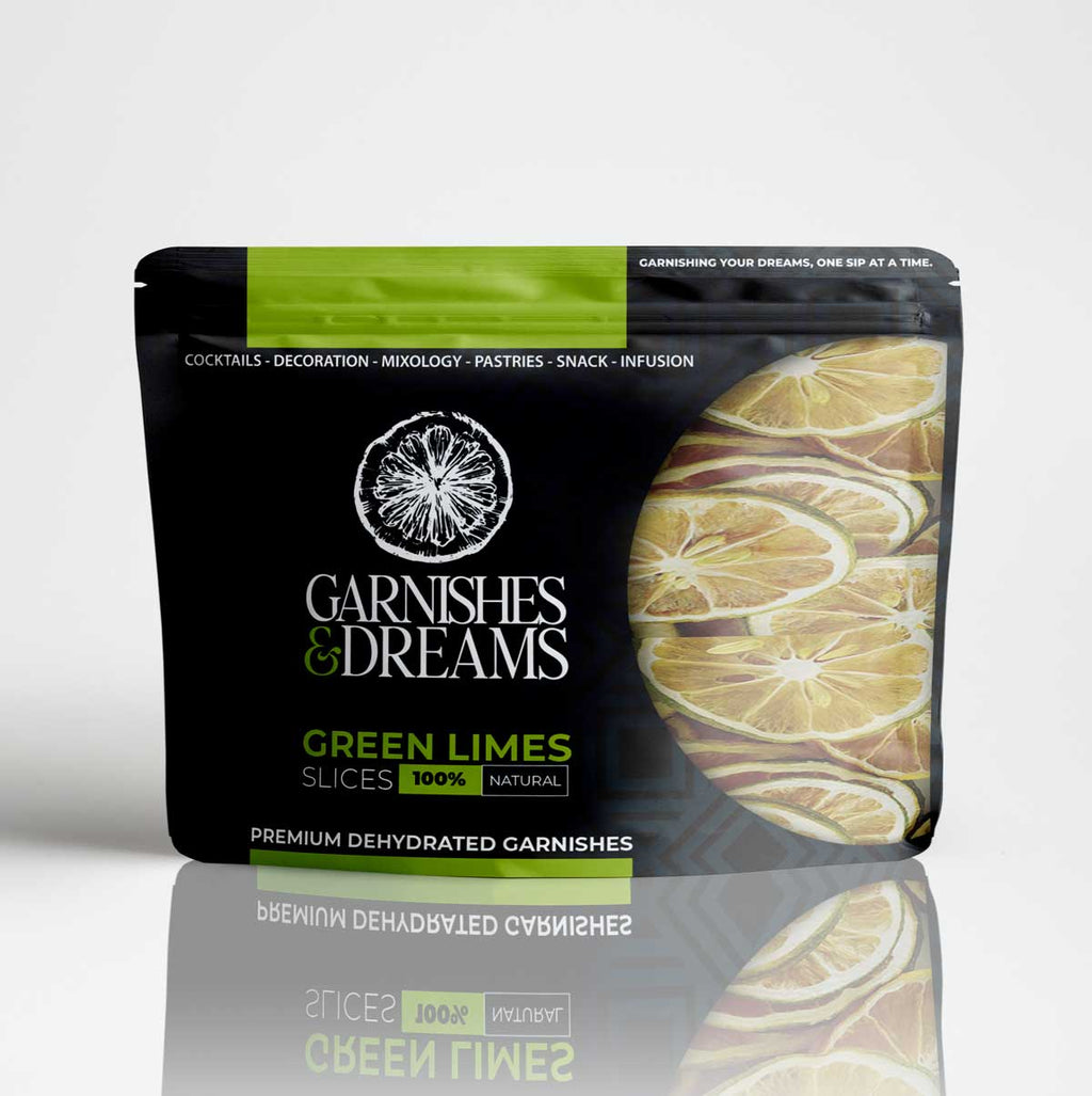 Green Lime Slices - Garnishes and Dreams