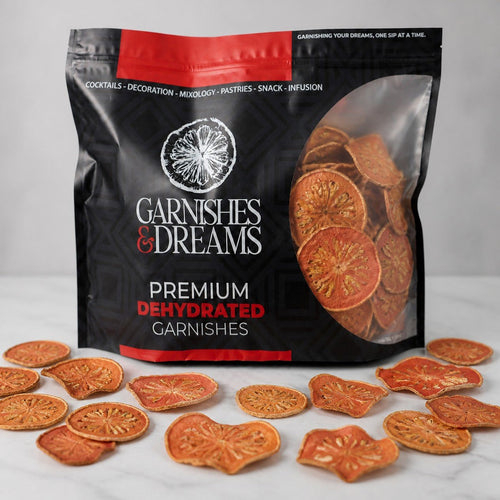 Garnishes & Dreams Dehydrated Guava Slices – Cocktail Garnish - Garnishes and Dreams