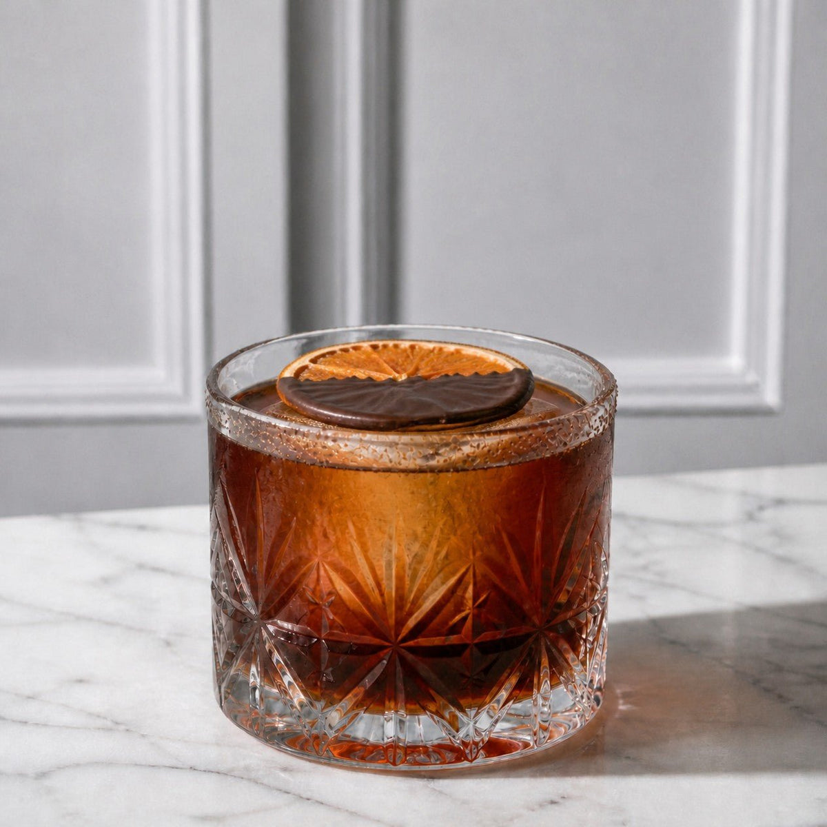 Garnishes & Dreams 80% Dark Chocolate Dipped Dehydrated Orange Slices - Garnishes and Dreams