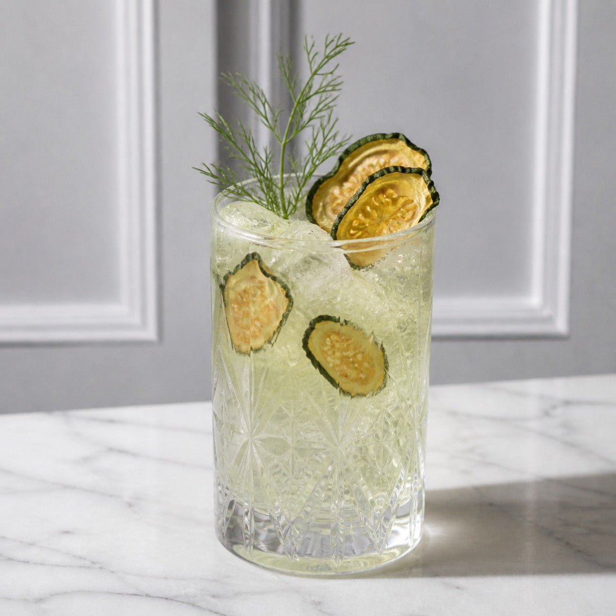 Garnishes & Dreams Dehydrated Cucumber Chips – Cocktail Garnish - Garnishes and Dreams