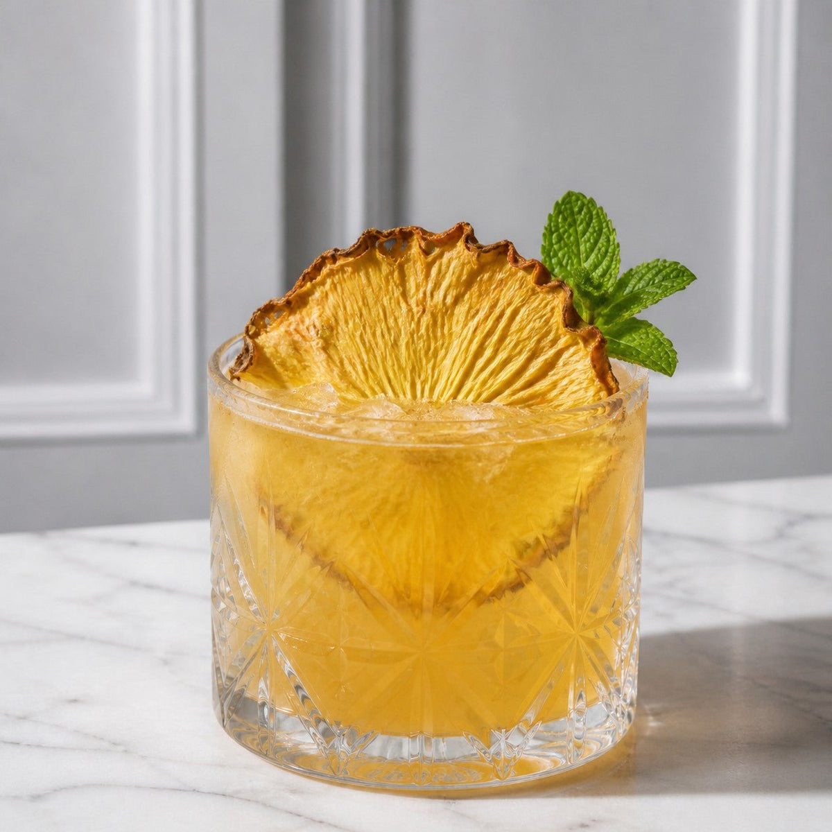 Garnishes & Dreams Dehydrated Pineapple Half Slices – Cocktail Garnish - Garnishes and Dreams